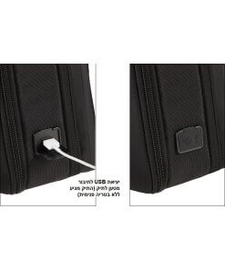 תיק ידכתף למחשב סמסונייט בצבע שחור– Samsonite BLACKLP15.6 Litepoint 15.6 Backpack Laptop Bag (3)