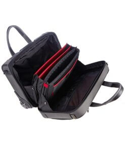 תיק עבודה למחשב על גלגלים סמסונייט בצבע שחור– Samsonite BLACKDLXC15.6 Pro-DLX 5 15.6 Backpack Laptop Bag (3)