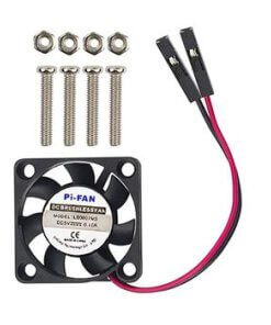 כרטיס פיתוח רספברי 4 קיט כולל מארז כרטיס זיכרון ומאוורר Raspberry Pi 4 R-KIT4GB 4GB Raspberry Pi 4 Kit