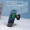 מעמד טעינה אלחוטי מהיר 6 ב 1 לסמארטפון , אוזניות ושעון אפל ROCKETEK H35 Wireless Charger 15W