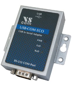 מתאם USB-COM ECO ל RS232 עבור בקרת אוטומציה מורכבים VSCOM VScom USB-COM ECO 854100