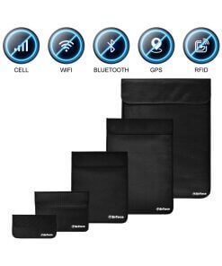 תיק פאראדיי חוסם אותות אלקטרוני