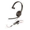 אוזניות חוטיות חיבור TYPE-C פולי POLY 207577-201 BLACKWIRE 5210 C5210 USB-A MONAURAL (4)