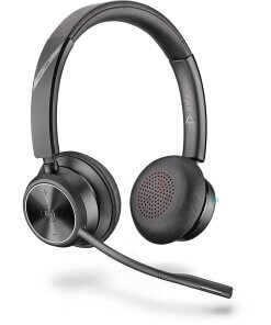 אוזניות חוטיות עם מיקרופון חיבור Wireless כולל מעמד פולי POLY 214777-05 Savi 7320 Office DECT Headset (3)