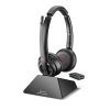 אוזניות חוטיות עם מיקרופון חיבור Wireless+USB-C כולל מעמד פולי POLY 209815-02 WIRELESS MONAURAL HEADSET WITH USB-C (3)