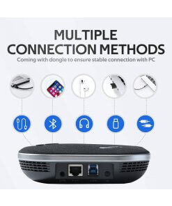 דיבורית שולחנית לחדרי ישיבות TENVEO | TEVO-NA200B | Conference Microphone With Speaker