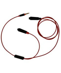 כבל מתאם Y פוליPLANTRONICS 3.5 ממ עבור BW 5200 בצבע אדום POLY 217008-01