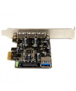 כרטיס הרחבה StarTech PEXUSB3S42 4 Port PCI-E USB3.0