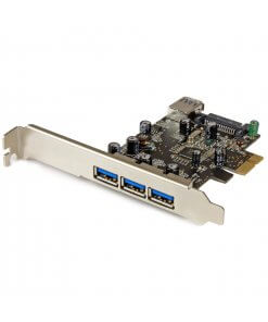 כרטיס הרחבה StarTech PEXUSB3S42 4 Port PCI-E USB3.0