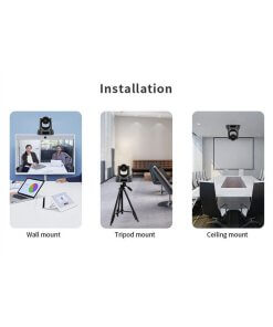 מצלמת רשת לחדרי ישיבות TENVEO Tevo-NV400 4K 10x Zoom PTZ Camera