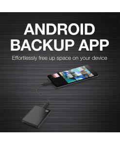 מתאם SSD עם אפליקציית אנדרואיד קיבולת 1TB קריאה עד 1030MBS נייד סיגייט Seagate STKG1000400 One Touch SSD (3)