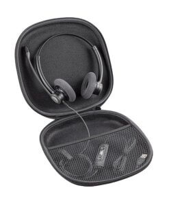 תיק נסיעה לאוזניות בצבע שחור POLY 85298-01 Travel Case for C420 and C420M Headsets