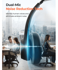 אוזניות אלחוטיות עם מעמד טעינה MPOW MPBH483BB HC5 Pro Bluetooth Headset