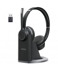 אוזניות אלחוטיות עם מעמד טעינה MPOW MPBH483BB HC5 Pro Bluetooth Headset