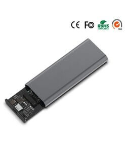 מארז חיצוני M.2 PCIe SSD NVMe תומך 10Gbps חיבור USB C-A מהיר TopX ENC10