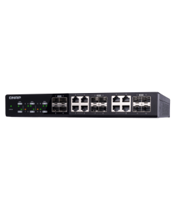 מתג 12 פורטים קיונאפ Qnap QSW-1208-8C 10GbE Unmanaged Switch