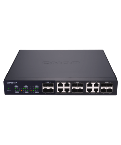 מתג 12 פורטים קיונאפ Qnap QSW-1208-8C 10GbE Unmanaged Switch