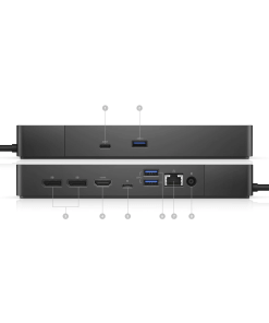 תחנת עגינה דל עד 3 מסכים Dell WD19S 180W Docking Station
