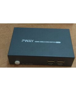 קופסת מיתוג 2 מסכים TopX | KVM1702 | 2xHDMI USB KVM