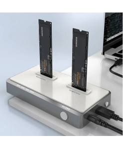 משכפל דיסקים NVMe חיבור USB-C מהירות העתקה עד Rocketek ME922 1.2GBs