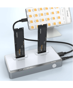 משכפל דיסקים NVMe חיבור USB-C מהירות העתקה עד Rocketek ME922 1.2GBs