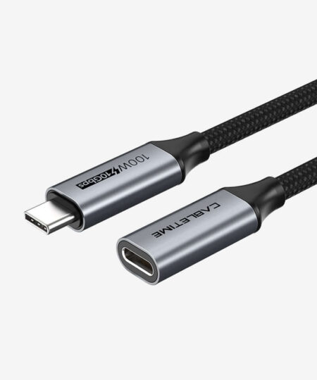 כבל מאריך CableTime CU21H 10Gbps PD 100W USB3.1 Gen 2 USB-C Male To USB-C Female Extension