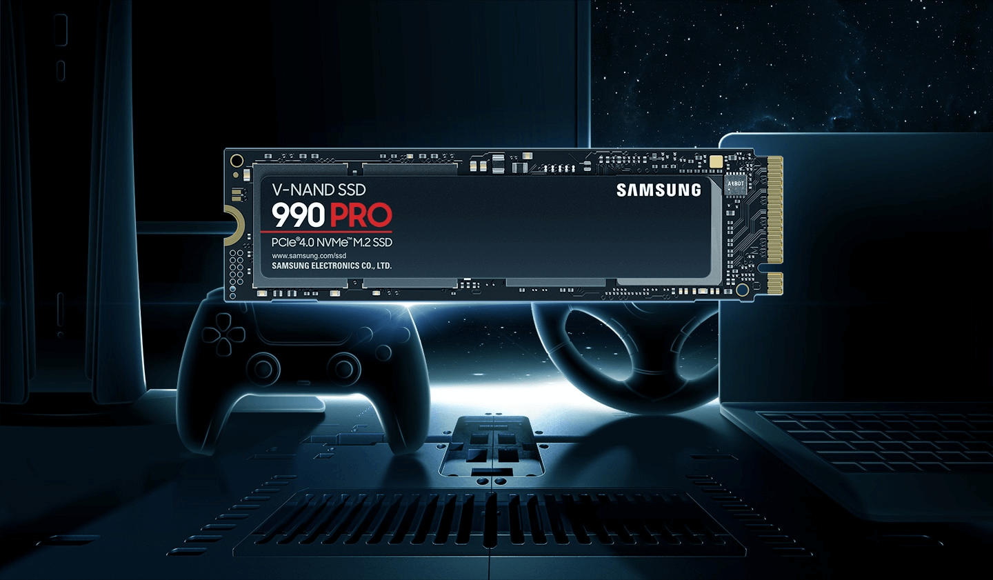 כונן סמסונג Samsung MZ-V9P1T0BW 990 PRO 1TB M.2 PCIe4.0 NVMe