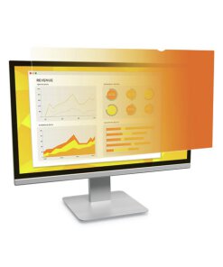 מגן נגד השתקפות למחשב נייד מסך מלא 3M™ | GF270W9B | Gold Privacy | 16:9 | "27