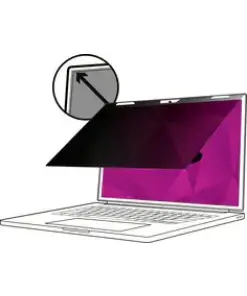 מגן פרטיות מקבוק פרו חדות גבוהה 3M™ | HCNAP004 | High Clarity Privacy Filter for 16 Apple® MacBook Pro® (2019 model)