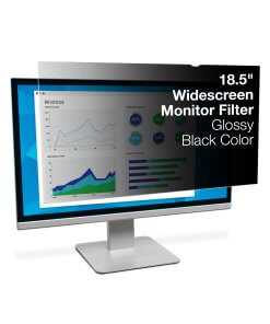מגן נגד השתקפות למסך מלא 3M™ | PF185W9B | Full Screen Monitor | "18.5