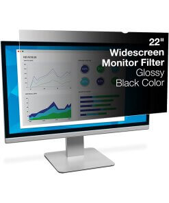 מגן נגד השתקפות למסך מלא 3M™ | PF220W1B | Full Screen Monitor | "22