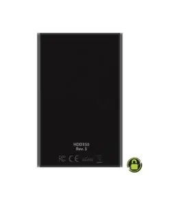 כונן קשיח מוצפן חיבור מוסמך Kanguru | KDH3B-350F-4T | 350 HDD/SSD | USB | AES Hardware Encrypted Drive