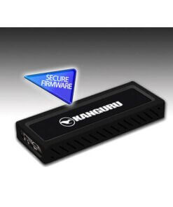 כונן חיצוני מוגן כתיבה - Kanguru | U3-NVMWP-250G | UltraLock | 250GB USB-C | M.2 NVMe | Write Protected