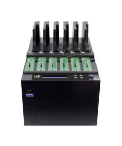 שכפול 1 ל- 5 זיהוי אוטומטי NVMe/SATA PCIe SSD במהירות של עד 24GB לדקה UREACH | PHS600SAS