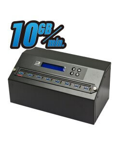 משכפל 1 עד 7 חיבור USB3.1 ללא צורך במחשב לפעולה UREACH | UB3908V3