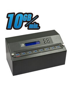 משכפל 1 עד 7 חיבור USB3.1 ללא צורך במחשב לפעולה UREACH | UB3908V3