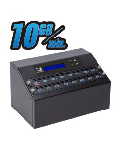 משכפל 1 עד 15 חיבור USB3.1 ללא צורך במחשב לפעולה UREACH | UB3916V3