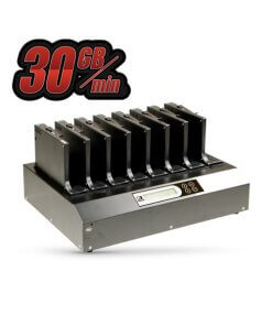 שכפול וניקוי 1 עד 7 SATA III HDD/SSD במהירות של עד 30GB לדקה UREACH | IT700U