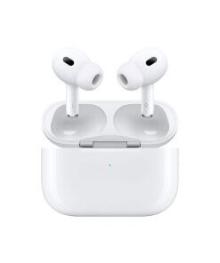 אוזניות AirPods Pro דור 2 כולל מיקרופון מובנה ומגע Apple MQD83ZMA AirPods