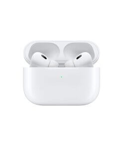 אוזניות AirPods Pro דור 2 כולל מיקרופון מובנה ומגע Apple MQD83ZMA AirPods
