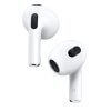 אוזניות AirPods דור 3 כולל מיקרופון מובנה Apple MME73ZMA AirPods