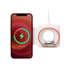 מטען MagSafe Duo בצבע לבן Apple | MHXF3ZM/A