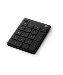 מקלדת-לוח מספרים אלחוטי חיבור USB עד 10 מטר חברת מיקרוסופט Microsoft | 23O-00008