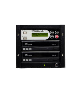 משכפל דיסק לדיסק 1 ל- 1 ללא מחשב Flash to DVD כונן נשלף UREACH P701 4-in-1 USBDVD