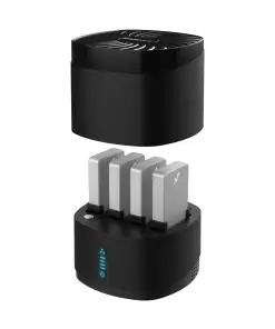 תחנת עגינה עם 4 מפרצים מסוג USB Type-C כולל מאוורר קירור SABRENT | DS-4BNE