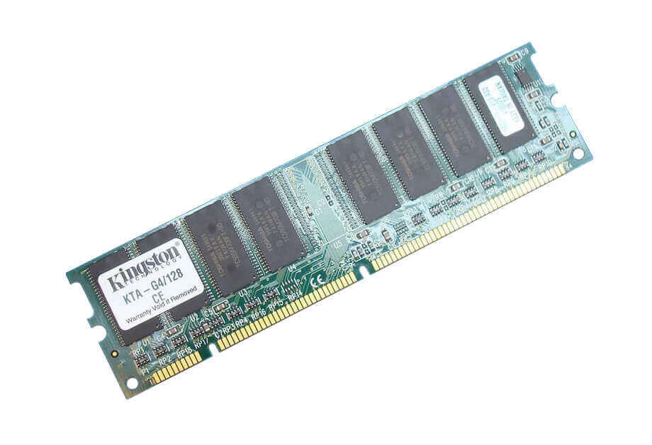 זיכרון כולל 512MB PC100 100MHz non-ECC Unbuffered CL3 בצבע ירוק HyperX ...