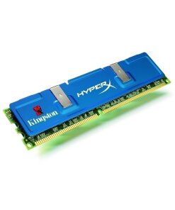 זיכרון RAM כולל 1GB HyperX PC3200 DDR בצבע כחול HyperX KHX37001G