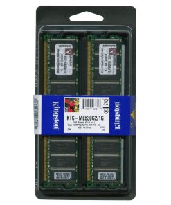 זיכרון כולל 2GB PC1600 DDR-200MHz Registered ECC CL2 בצבע ירוק HyperX KTC-ML530G22G