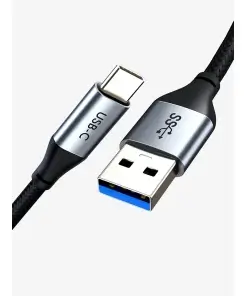כבל USB3.0 A ל USB-C בצבע שחור SONNET | CT-C160-PU33-CMAMn-S3 | Superspeed 5Gbps