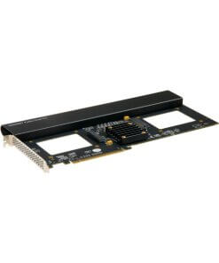 כרטיס הרחבה Fusion Dual U.2 SSD PCIe שחור SONNET SOFUSU22X4E3